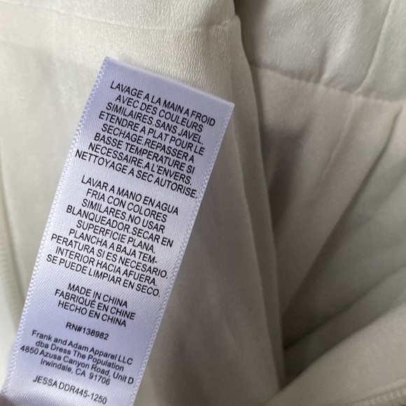 (B29) NEW Dress The Population Jessa Dress, Size XS, NWOT hang tag - Picture 13 of 13